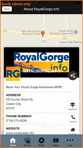 RoyalGorge.Info screenshot