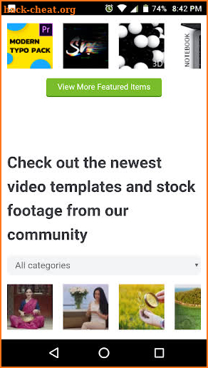 Royalty Free Videos and Stock Footage screenshot