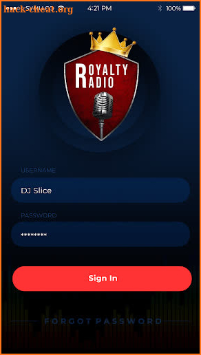Royalty Radio screenshot