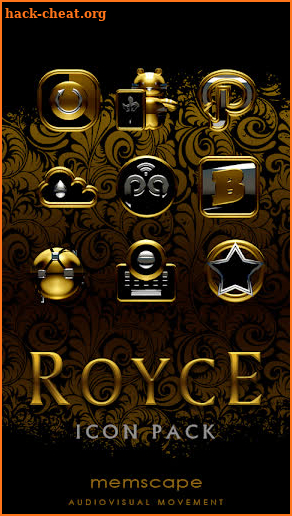 ROYCE Icon Pack Gold Silver screenshot