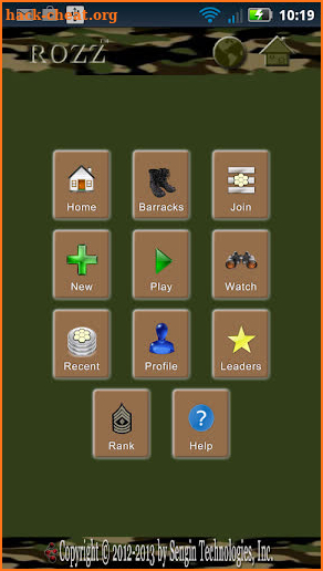 Rozz Strategy War Game screenshot