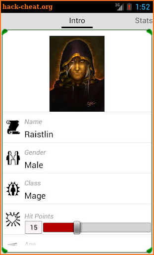 RPG Characters screenshot
