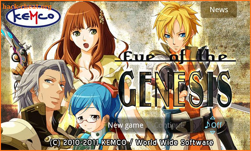 RPG Eve of the Genesis HD screenshot