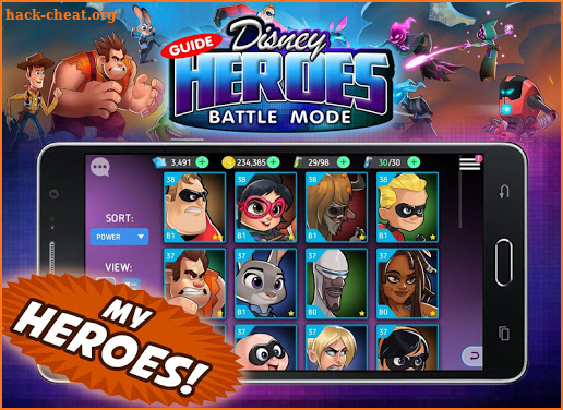 RPG Guide Disney Heroes Battle Mode screenshot