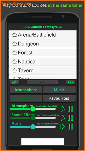 RPG Sounds: Fantasy screenshot