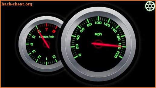 RPM and Speed Tachometer screenshot