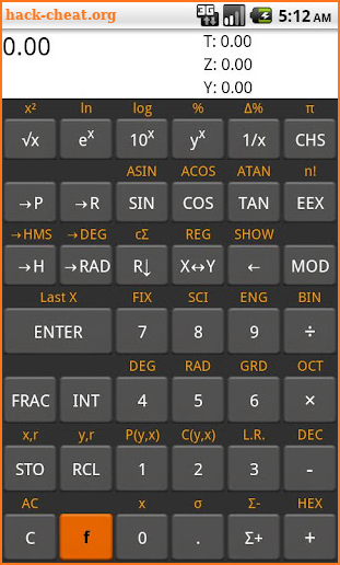 RpnCalc - Rpn Calculator screenshot