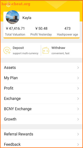 RR Mine - IPFS & BTC Hashrate screenshot