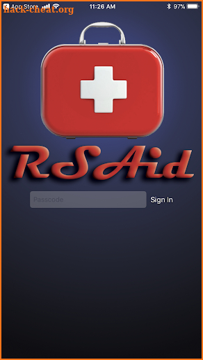 RSAid screenshot