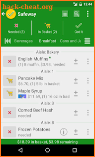 rShopping List - Grocery List screenshot