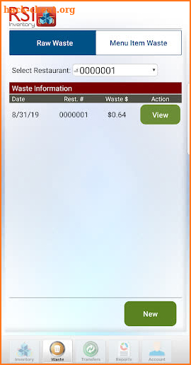 RSI Inventory screenshot