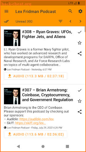 RSS Reader Offline | Podcasts screenshot