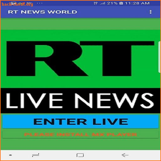 RT AMERICA LIVE NEWS screenshot