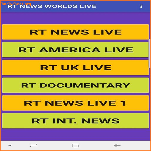 RT AMERICA LIVE NEWS screenshot