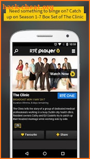 RTÉ Player screenshot