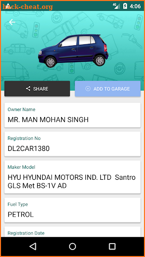 RTO: Vahan Vehicle Registration screenshot