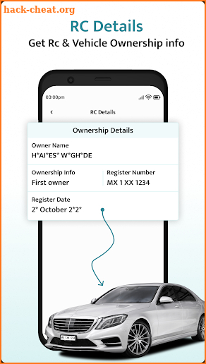 RTO Vehicle Information App screenshot