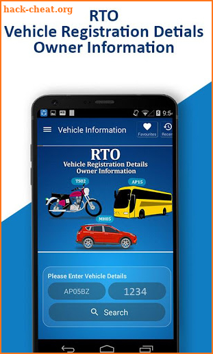 RTO - Vehicle Registration Details, Owner Info screenshot