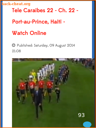 RTVC Portauprince Haiti App screenshot