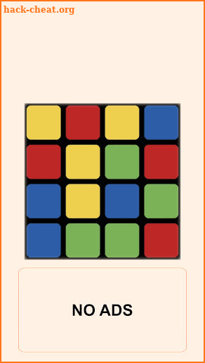 Rubi - 2D Rubik's Cube screenshot