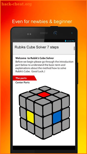 Rubiks Cube Easy 7 Steps screenshot