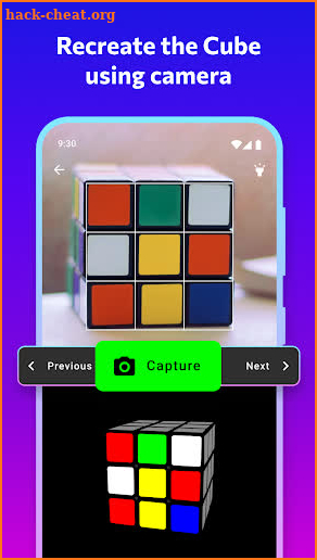 Rubik's Cube Solver screenshot