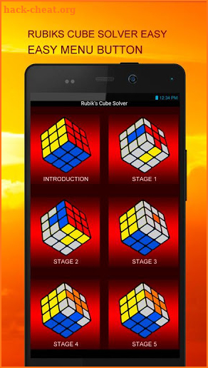 Rubiks Cube Solver Easy screenshot