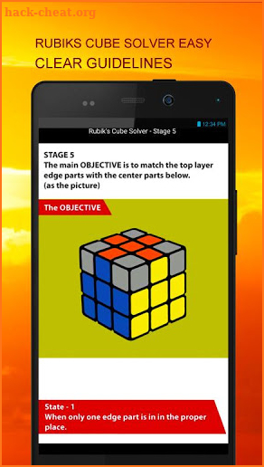 Rubiks Cube Solver Easy screenshot