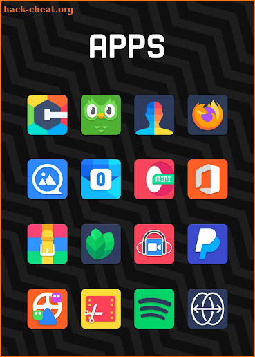 Rubuk - Square Icon Pack screenshot