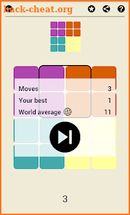 Ruby Square: logical puzzle game (700 levels) screenshot