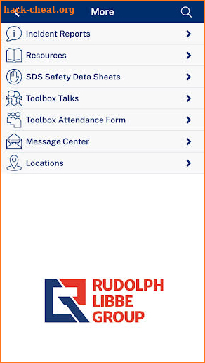 Rudolph Libbe Group Health & Safety App screenshot