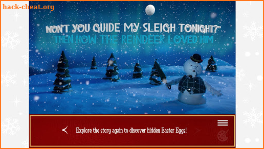 Rudolph Reindeer Storybook App screenshot