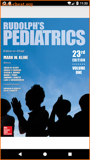 Rudolph's Pediatrics, 23rd Edition screenshot