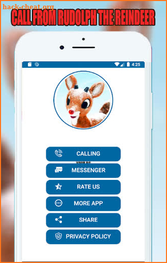 Rudolph's Reindeer Call & Messenger vid Simulator screenshot