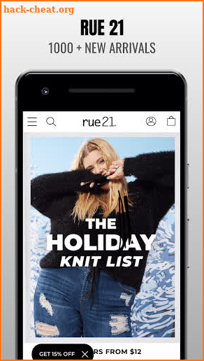 Rue 21 for Shopping - online shop screenshot