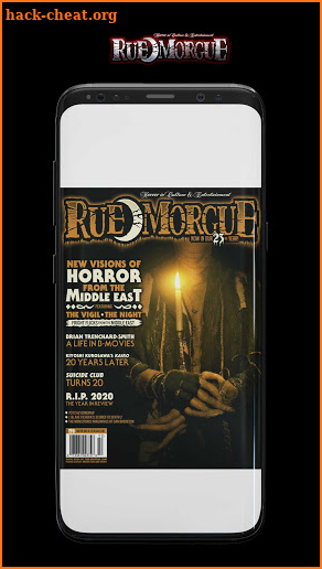 Rue Morgue Magazine screenshot