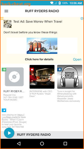 RUFF RYDERS RADIO screenshot