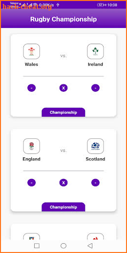 Rugby Championship updates screenshot