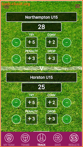 Rugby Score Tracker Pro screenshot