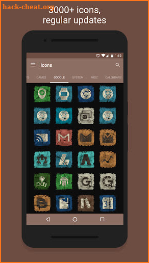 Ruggy - Icon Pack screenshot