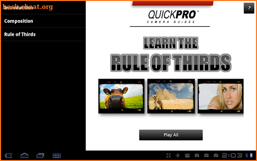 Rule of Thirds by QuickPro screenshot