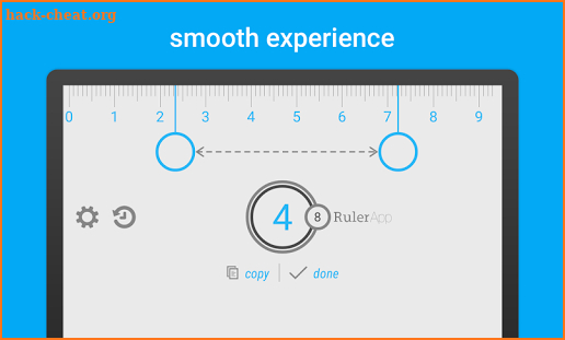 Ruler App – Measure length in inches + centimeters screenshot
