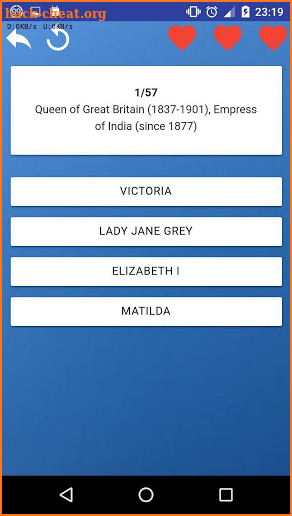 Rulers of Great Britain - Test of History screenshot