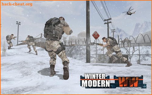 Rules of Modern World War Winter FPS Shooting Game screenshot