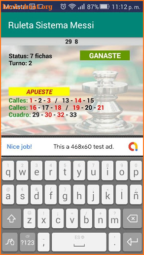 Ruleta Sistema Messi screenshot