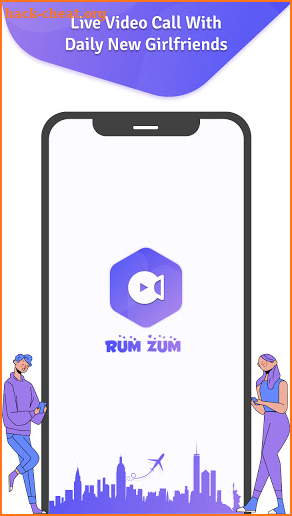 Rum Zhum : Live Video Chat, Random Girl Video Call screenshot