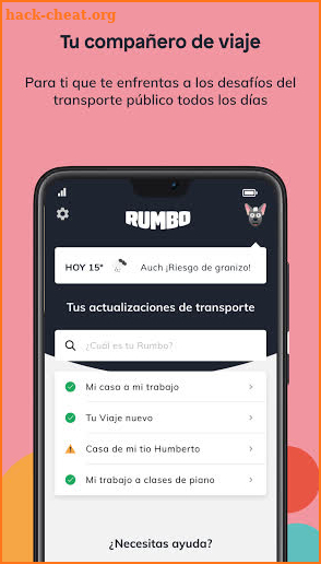 Rumbo screenshot