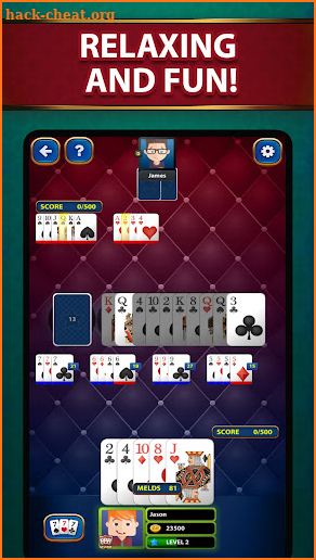 Rummy 500 Classic Card Game screenshot