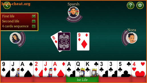 Rummy card game  - 13 cards and 10 cards rummy screenshot