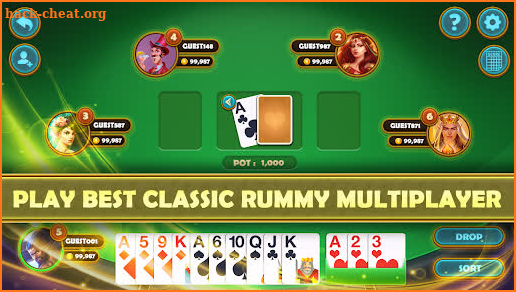 Rummy Multiplayer screenshot